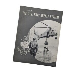 Vintage 1959 US Navy Supply System Booklet NAVSANDA 360 Military Logistics